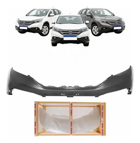 Parachoque Dianteiro Superior Honda Crv 2012 2013 2014 Novo Preto
