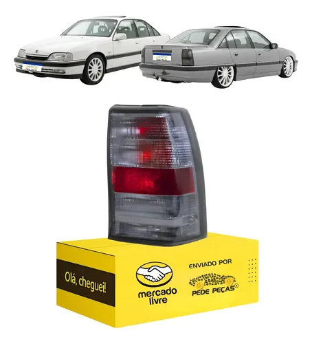 Lanterna Fume Gm Omega 1992 1993 1994 1995 1996 1997 1998 Ld Direito/passageiro Fumê