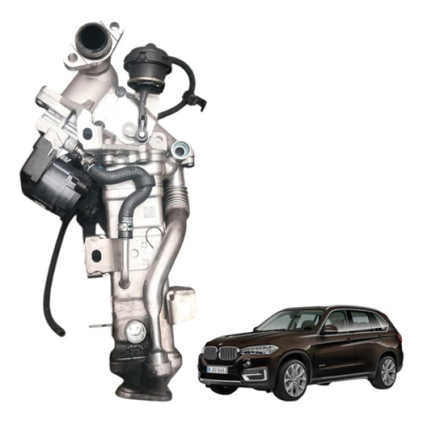 Valvula Egr Com Radiador Bmw X5 3.0 Diesel 2014 2015 2017