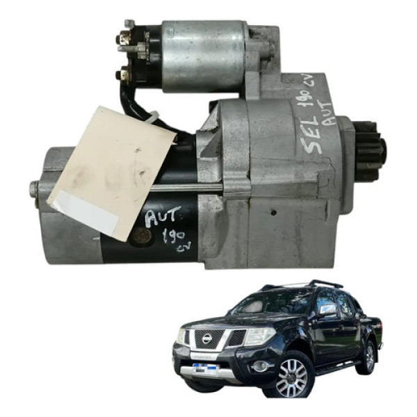 Motor Arranque Nissan Frontier 2.5 Automático 2010 2015