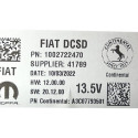 Tela Central Multimidia Fiat Pulse 2022 2023 A3c07793501 Preto