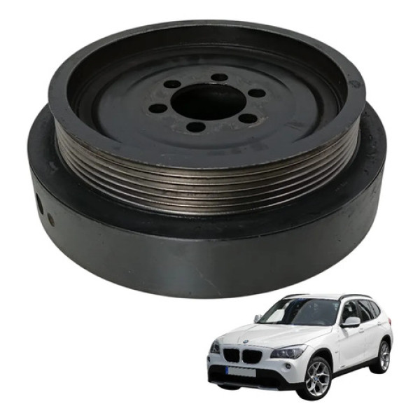 Polia Virabrequim Bmw X1 3.0 6cc 2010 2011 2012 2013 Xdrive
