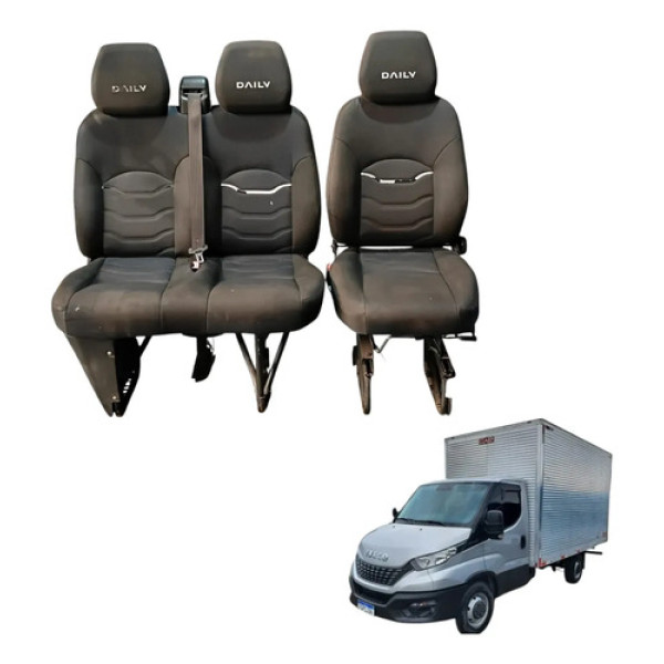 Jogo Banco Original Iveco Daily 35150 2020 2021 2022 Preto