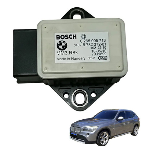 Módulo Sensor Aceleração Bmw X1 3.0 2011 2012 2013 2014 Preto