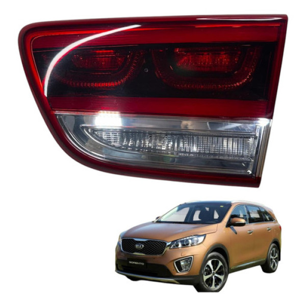 Lanterna Traseira Kia Sorento 2015 2016 2017 Direita Tampa Direito/passageiro Vermelho