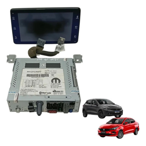 Kit Multimidia Fiat Argo Cronos 2018 2022