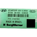 Motor Arranque Hyundai Hb20 2022 3610003603