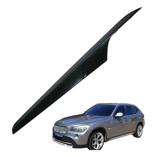 Acabamento Porta Dianteira Esquerda Bmw X1 2010 A 2013 Preto