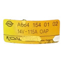Alternador Ssangyong Kyron Actyon 2011 2012 2.0 Diesel