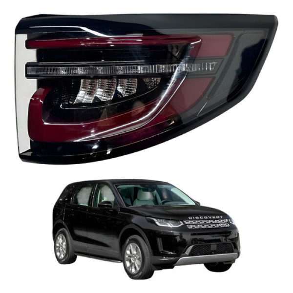 Lanterna Traseira Direita Discovery Sport 2020 2021 2022 Direito/passageiro Vermelho