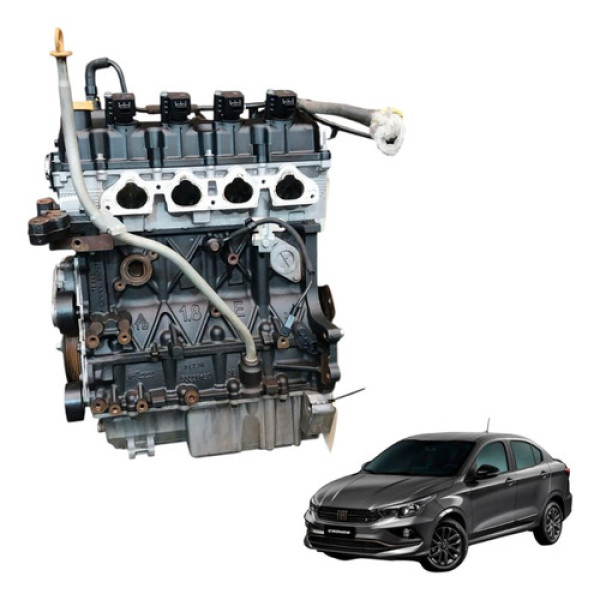 Motor Parcial Fiat Cronos 1.8 Flex 139cv 2018 2022 Original