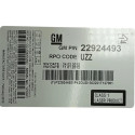 Central Multimidia Radio Chevrolet Cruze 2013 2014 22924493 Preto