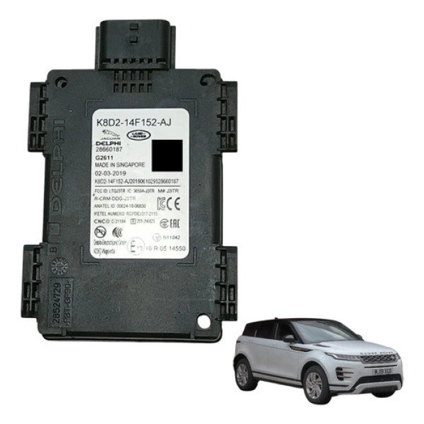 Módulo Radar Ponto Cego Range Rover Evoque 2019 A 2021 P300 Preto