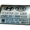 Motor Arranque Partida Hyundai Hr 2.5 2014 2015 361004a150