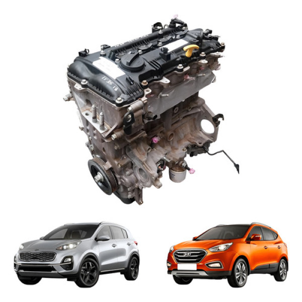 Motor Parcial Ix35 Sportage 2.0 Flex 16v 167cv 2017 2021 Cro