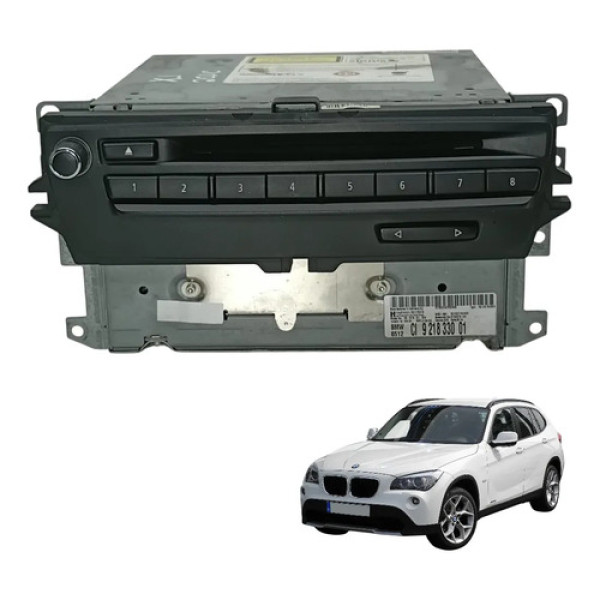 Rádio Cd Player Módulo Som Bmw X1 Xdrive 2010 2011 2012 2013
