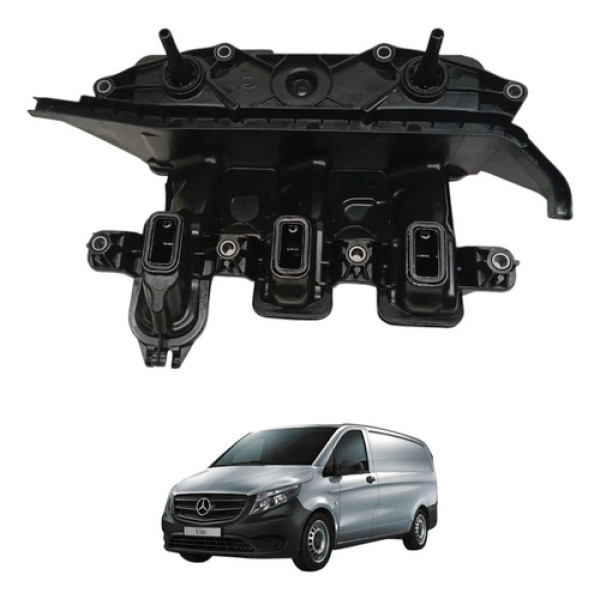 Tampa Válvulas Anti Chamas Mercedes Vito Diesel 2016 2020 Preto