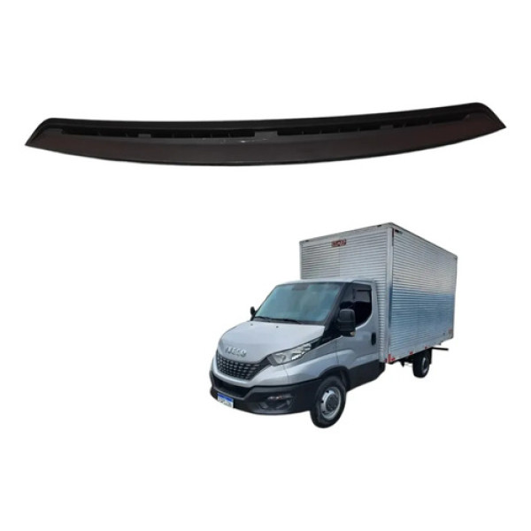 Acabamento Ventilação Churrasqueira Iveco Daily 2019 2024 Preto Fosco