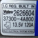 Alternador 373004a800 Hr 2.5 4x4 2024 2025 Original Com Arla