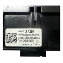 Comando Botao Pisca Alerta Tracao Gm S10 2013 2018 Moldura - Preto