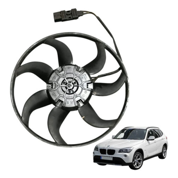 Hélice Ventoinha Com Motor Bmw X1 3.0 2010 2011 2012 2013
