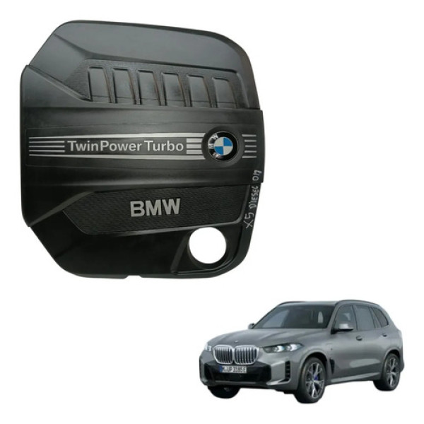 Tampa Protetora Motor Bmw X5 2014 2018 3.0 Diesel