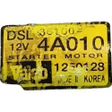 Motor Arranque Kia Sorento 2.5 Automático 2008 361004a010