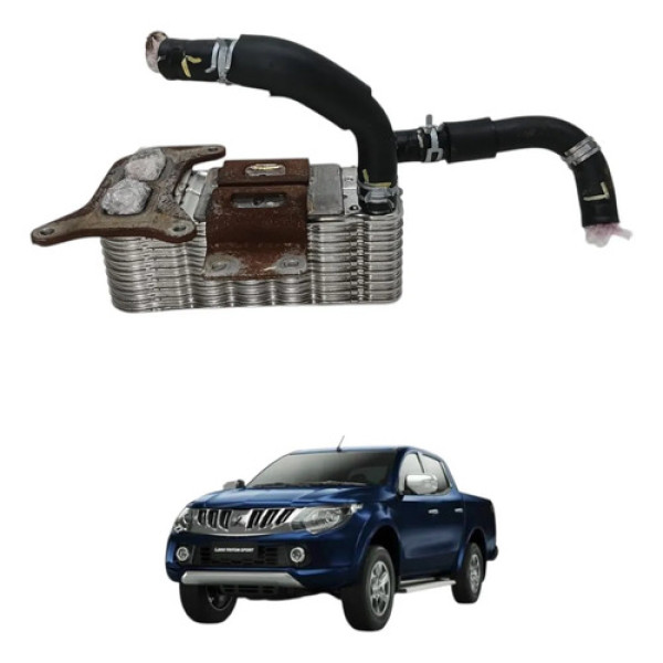 Resfriador Radiador Valvula Egr L200 Triton 2.4 2018 2020 Preto