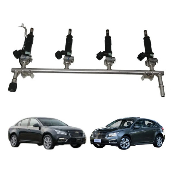 Flauta Com Bicos Injetores Gm Cruze Ltz 2014 2015 2016 1.8