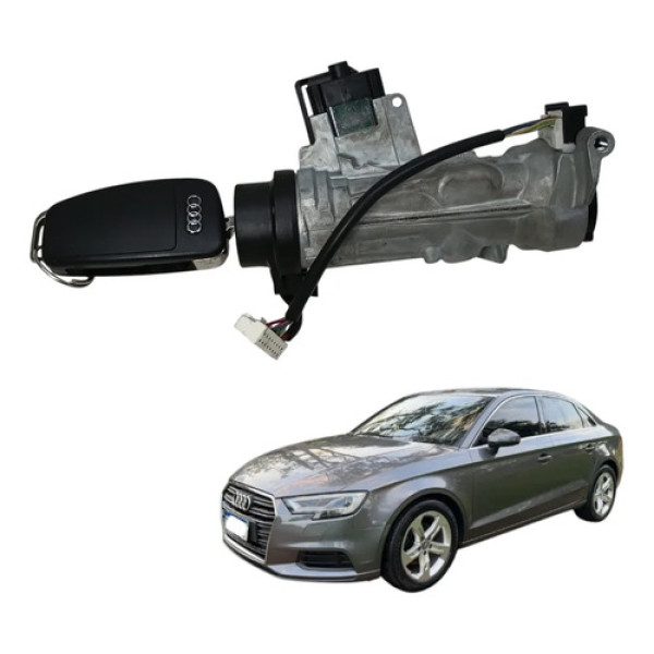 Miolo Cilindro Ignição Com Chave Audi A3 1.8 2014 2015 2016