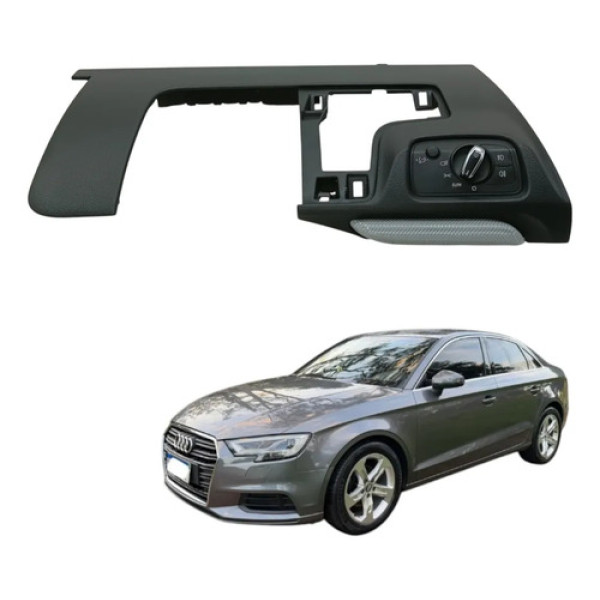 Moldura Painel Inferior Esquerdo Audi A3 2014 2015 2016 Preto