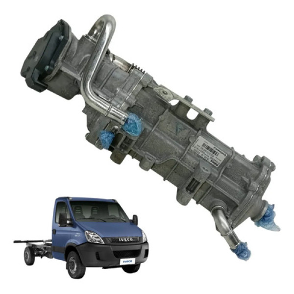Valvula Egr Resfriador Iveco Daily 40s14 2016 2017 2018 3.0