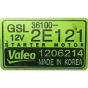 Motor Arranque Kia Sportage 2.0 Flex 2014 2015 361002e121