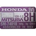 Motor Partida Honda City Wrv 1.5 2015 2022 Sm74018