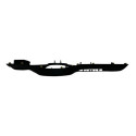 Moldura Painel Peugeot Expert Citroen Jumpy 2019 2020 2021 Preto