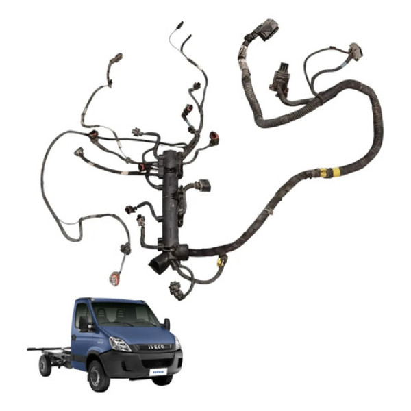Chicote Motor Injecao Iveco Daily 40s14 2016 2017 2018 3.0
