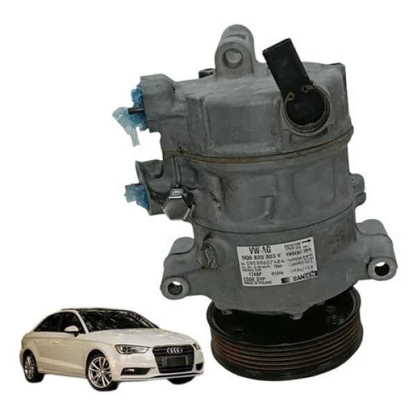 Compressor Ar Condicionado Audi A3 1.8 Tfsi 2013 2016 180cv