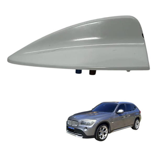 Antena De Teto Tubarao Original Bmw X1 2010 2011 2012 2013 Branco