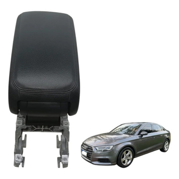 Apoio Braço Console Central Audi A3 2013 2014 2015 2016 Preto