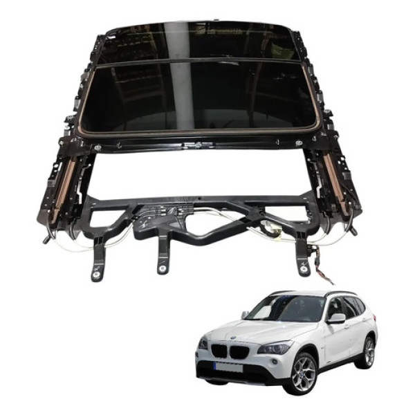 Teto Solar Original Bmw X1 Xdrive 2010 2011 2012 2013 Preto