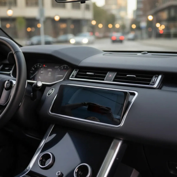 Tela Central Multimida Range Rover Velar 2021 2022 Preto