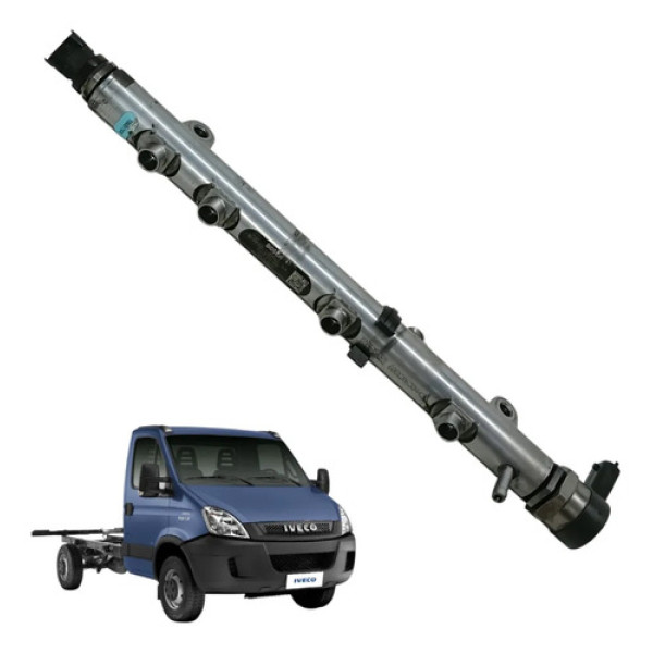 Flauta Bicos Injetores Iveco Daily 40s14 2016 2017 2018 3.0