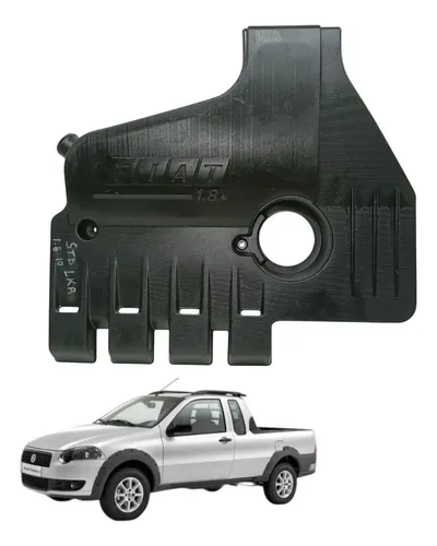 Tampa Capa Protetora Motor Fiat Strada 1.8 2009 2010 2011