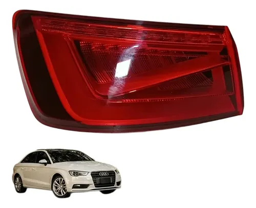 Lanterna Farol Traseiro Audi A3 Sedan 2014 2015 2016 Orig Esquerdo/motorista Vermelho