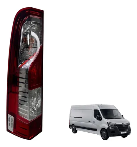 Lanterna Traseira Renault Master 2023 2024 2025 Esquerda Esquerdo/motorista Vermelho