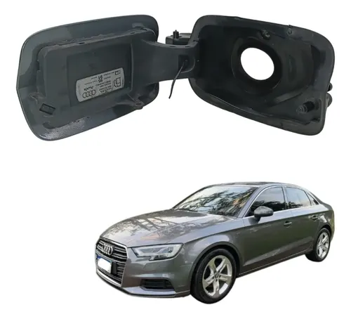 Portinhola Tampa Tanque Audi A3 Sedan 2013 A 2016 Cinza 2013