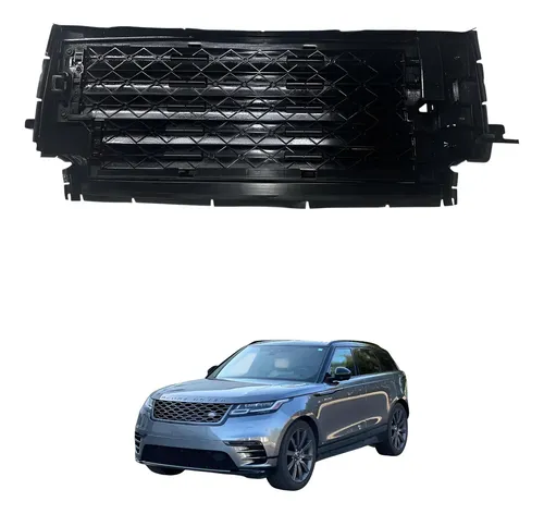 Duto Grade Radiador Land Rover Velar P340 2021 2023 Preto