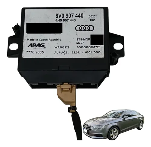 Módulo Interface Audi A3 Sedan 2014 2015 1.8 Tfsi Preto
