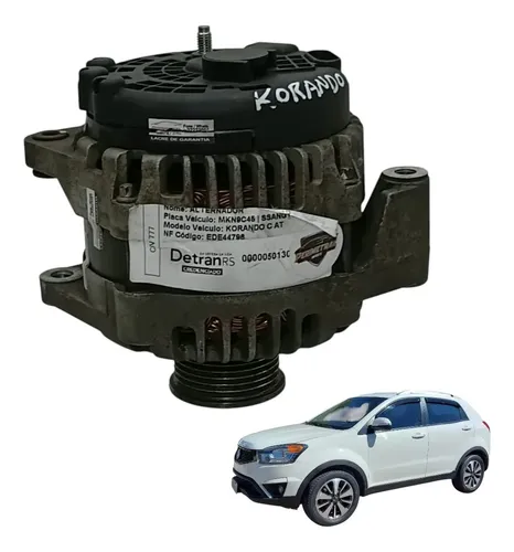 Alternador Ssangyong Korando 2.0 Diesel 2012 2013 2014
