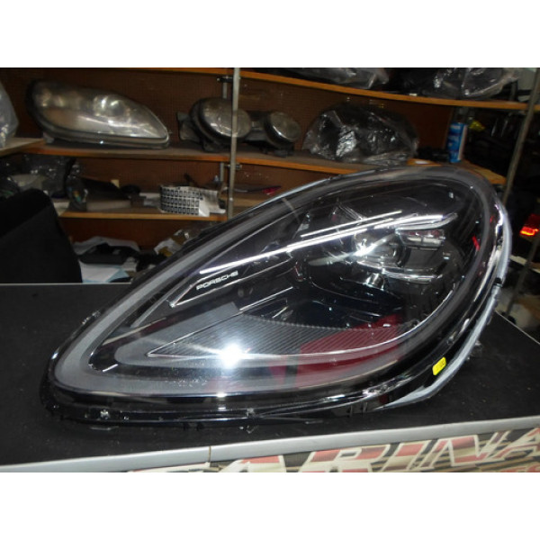 Farol Esquerdo Porsche Macan 2019 Até 2024 #619 Esquerdo/motorista